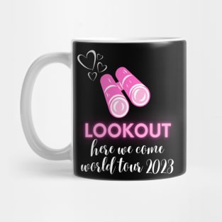 scentsy lookout, here we come, world tour 2023 Mug